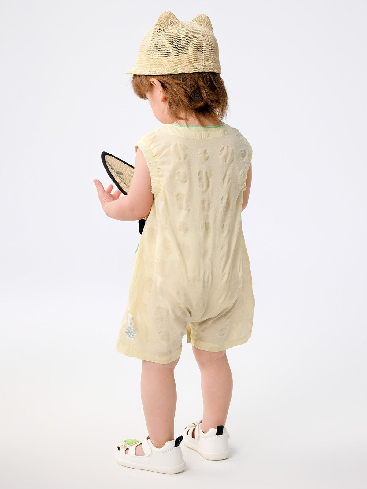 Baby Unisex Woven Jumpsuit