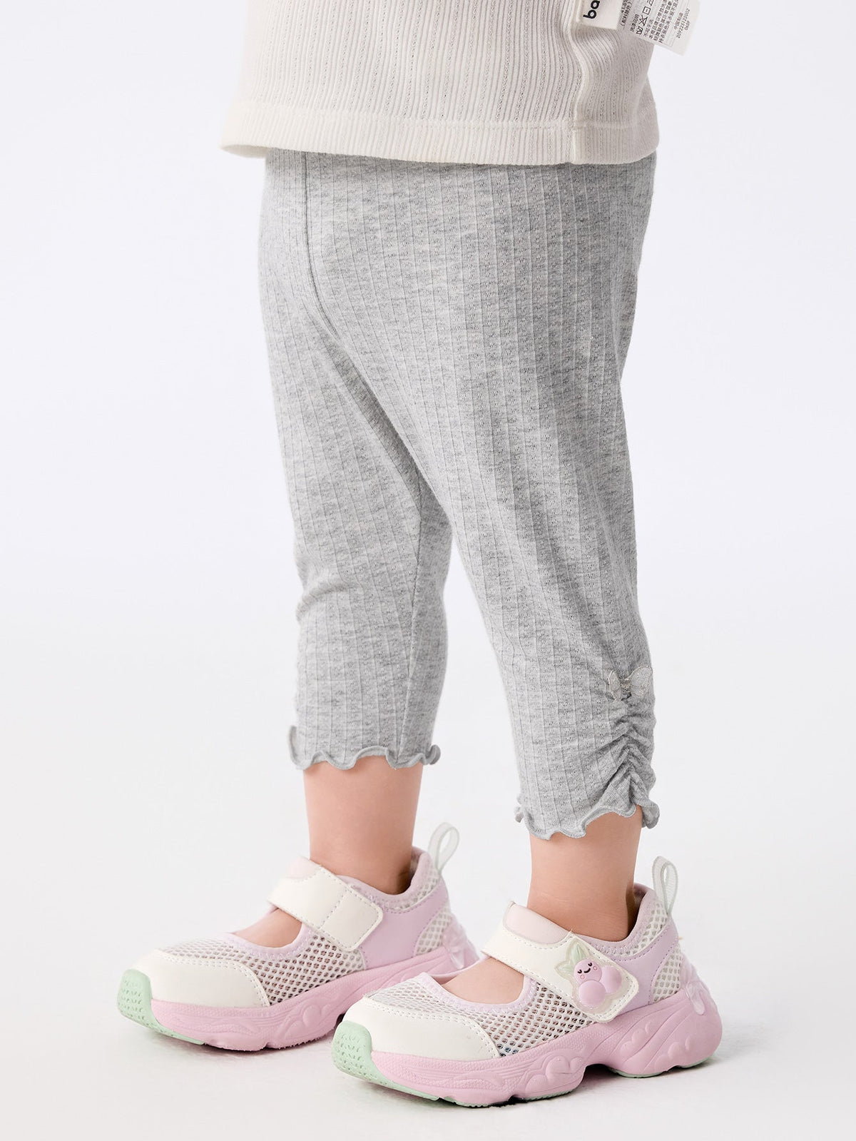 Baby Girl Base Cropped Trousers