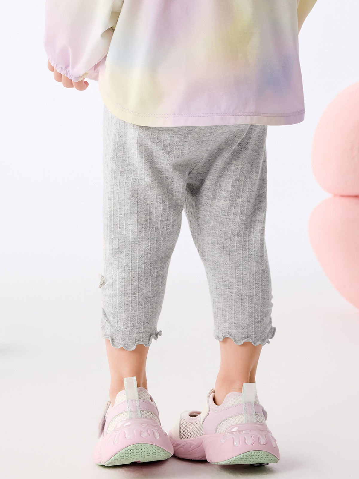 Baby Girl Base Cropped Trousers