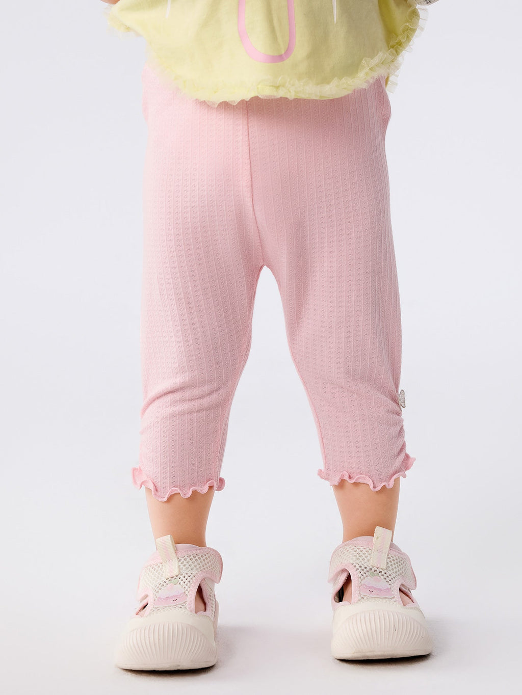 Baby Girl Base Cropped Trousers