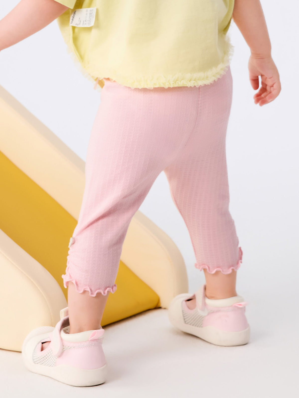 Baby Girl Base Cropped Trousers
