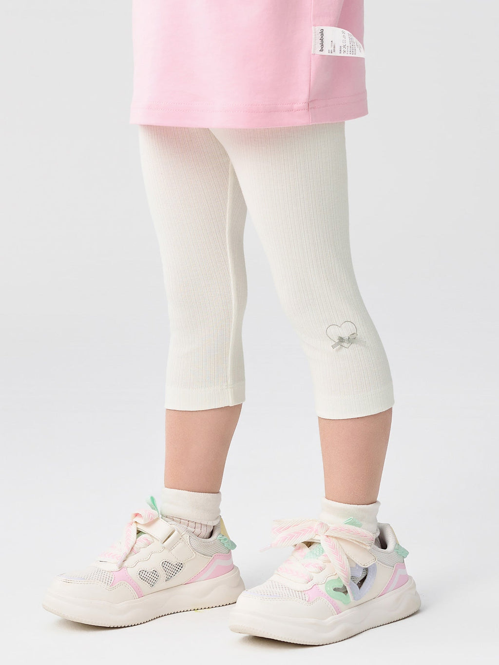 Baby Girl Base Cropped Trousers