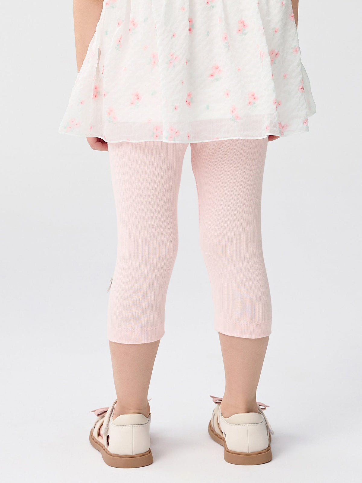 Baby Girl Base Cropped Trousers