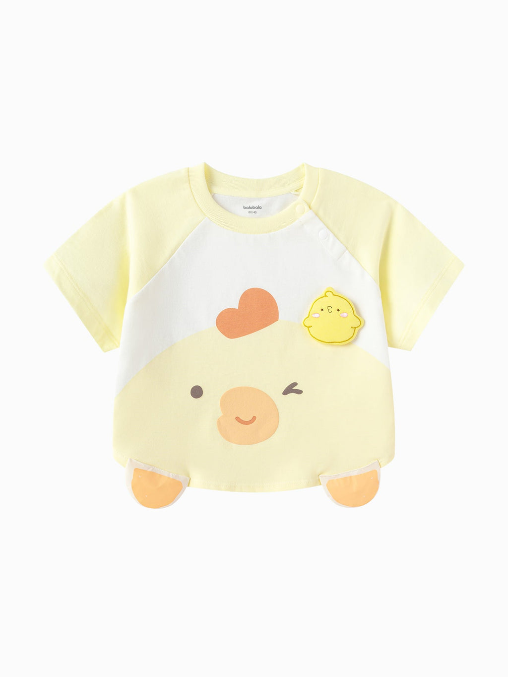 Balabala Baby Unisex 🌊Beach Summer Octopus Round Neck Short Sleeve T-Shirt