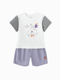 Balabala Baby Unisex Short Sleeve Suit
