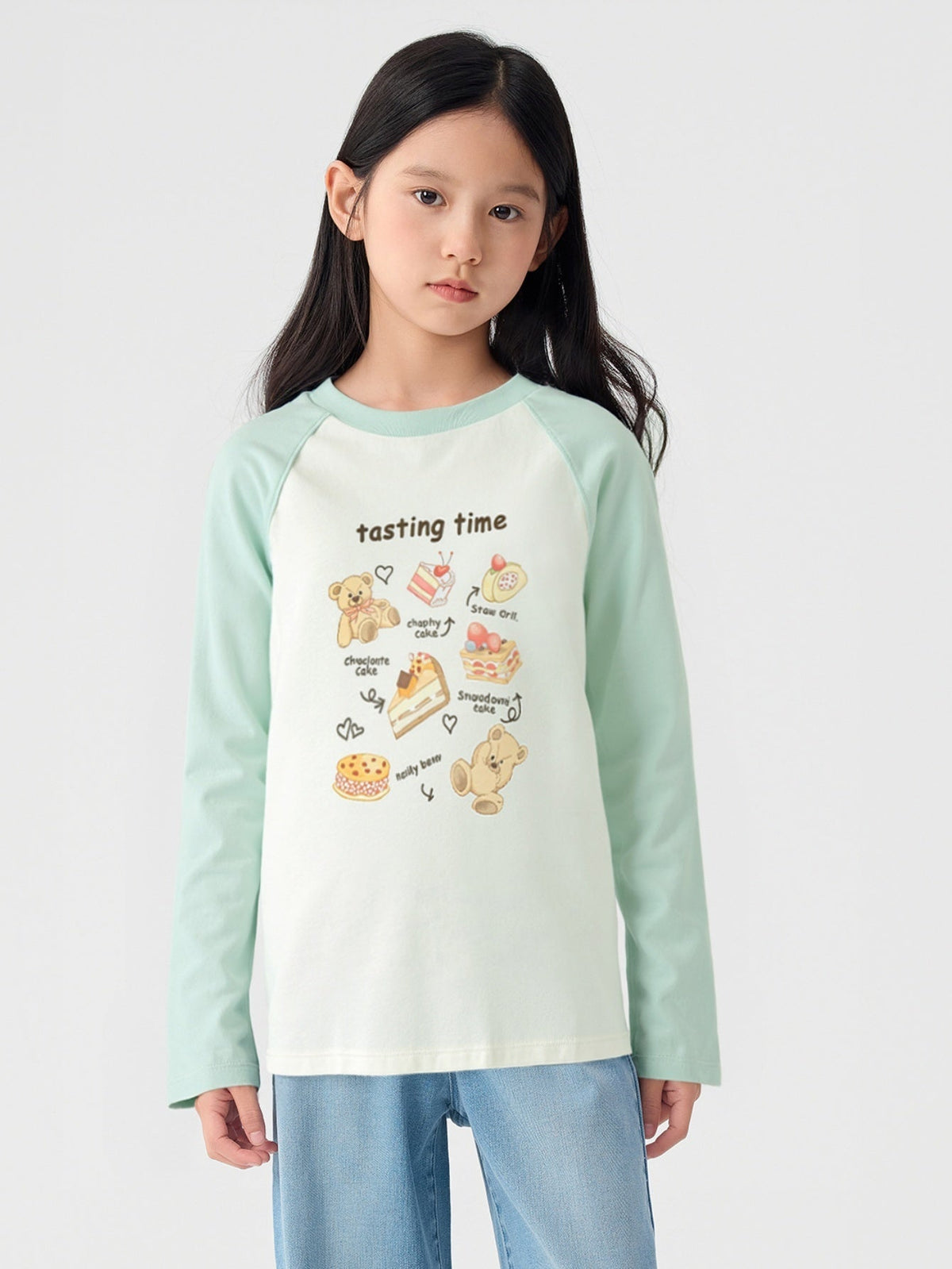 Balabala Girl Kids Long Sleeve T-Shirt