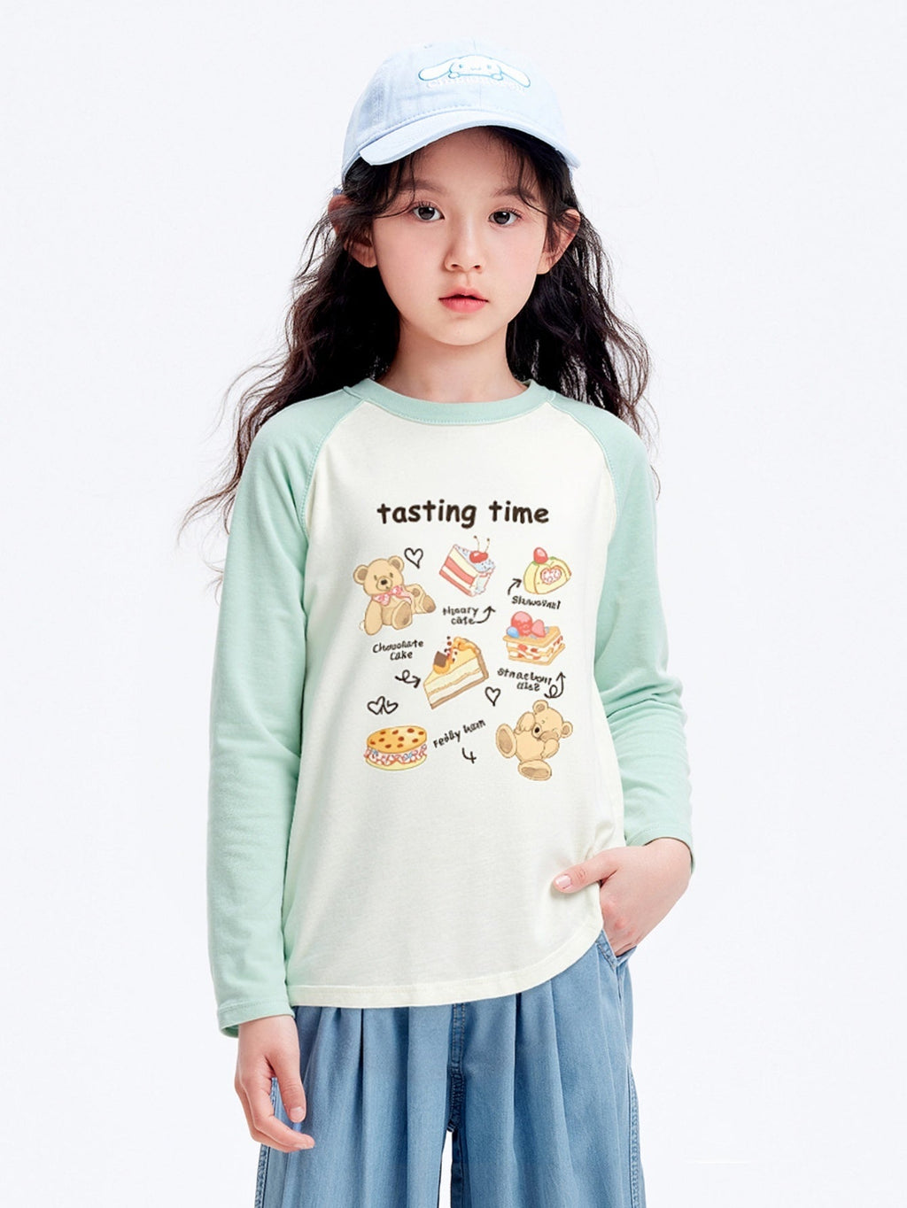 Balabala Girl Kids Long Sleeve T-Shirt