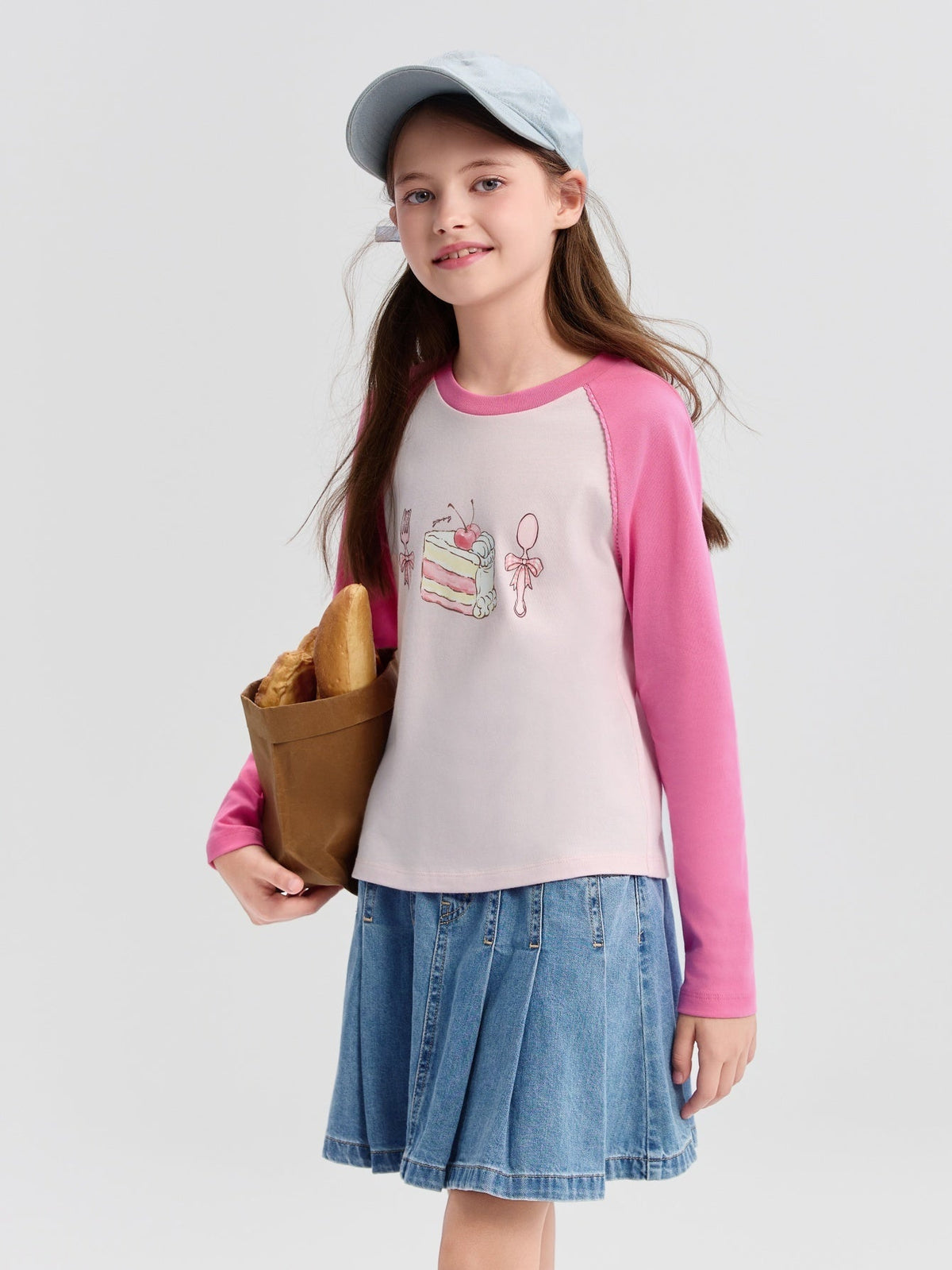 Balabala Girl Kids Long Sleeve T-Shirt