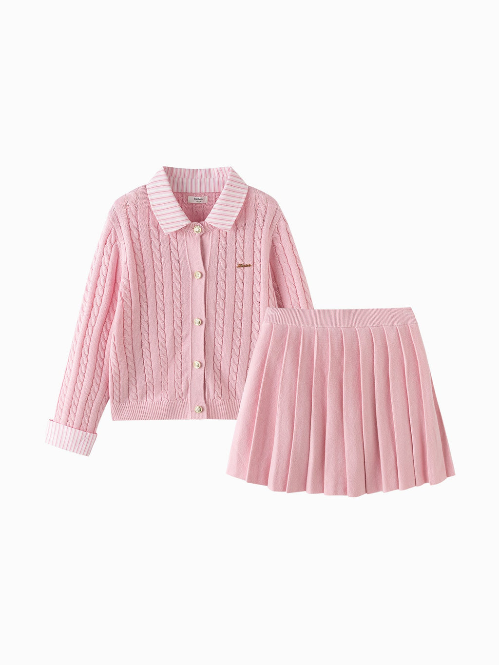 Balabala girl kids Long Sleeve Suit
