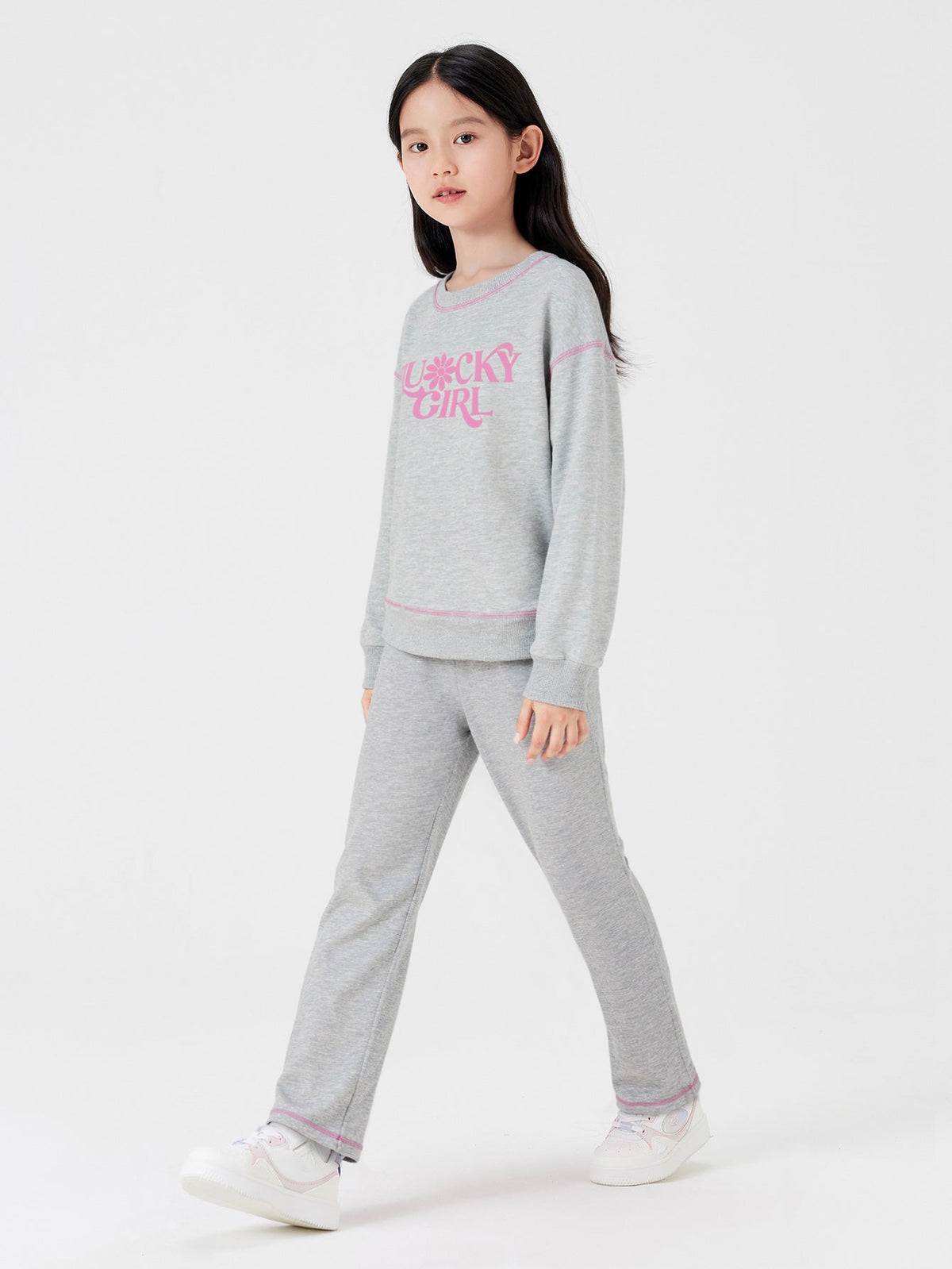 balabala girl kids Long Sleeve Suit