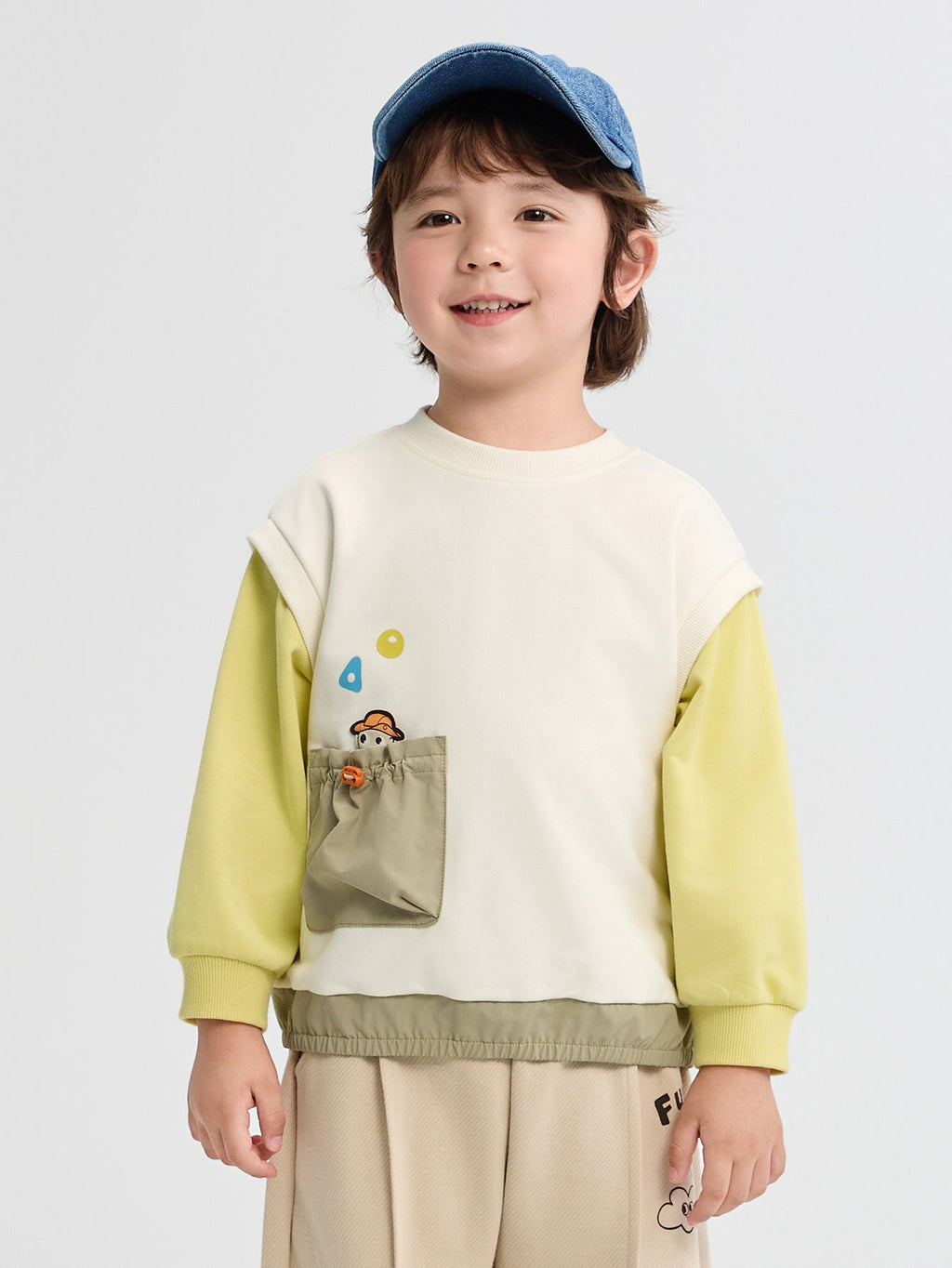 balabala boy toddler Long Sleeve Sweatshirt & Hoody