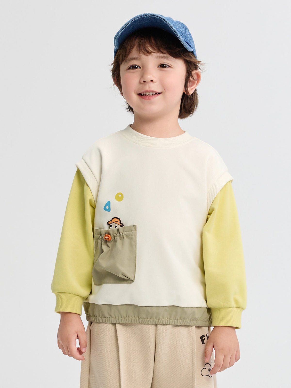 balabala boy toddler Long Sleeve Sweatshirt & Hoody