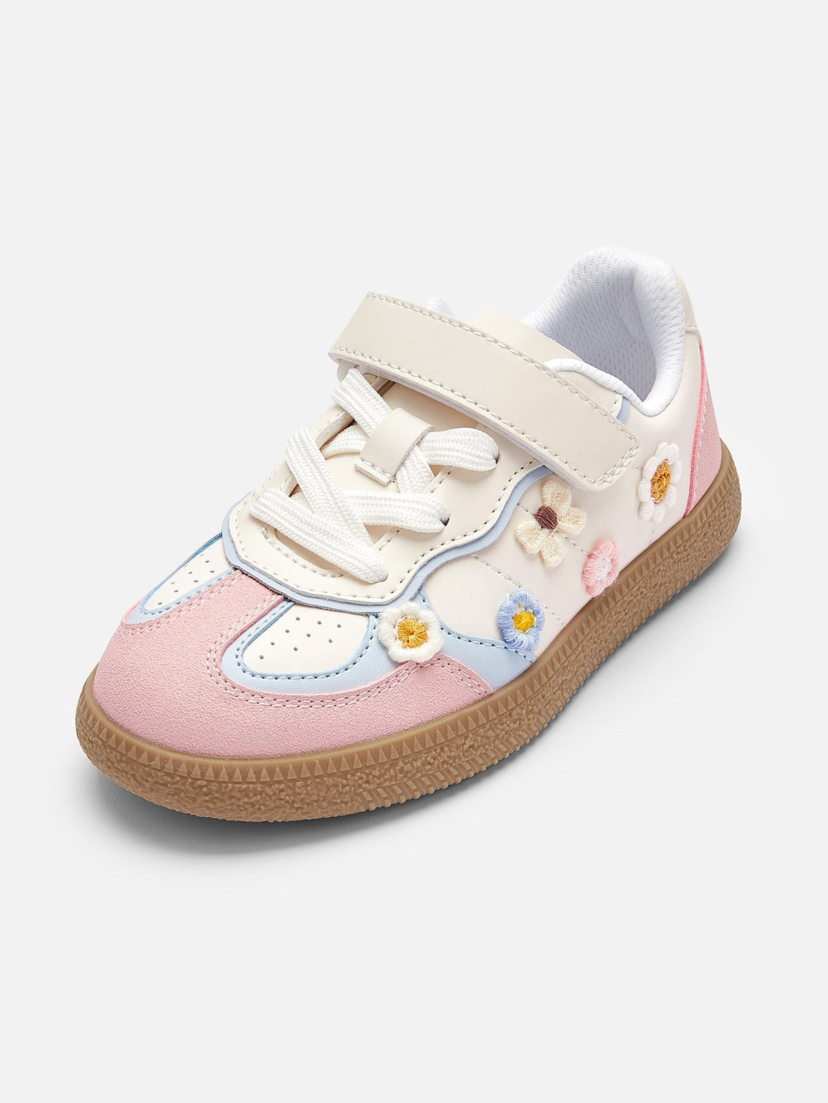 balabala Girl Kids Flowers Cute Sneakers