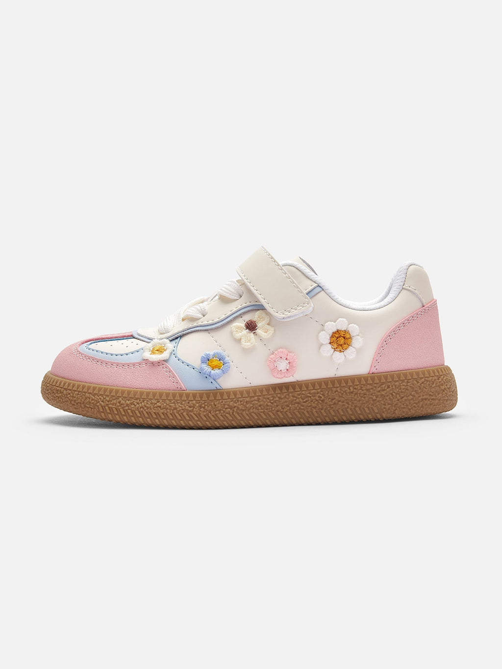 balabala Girl Kids Flowers Cute Sneakers