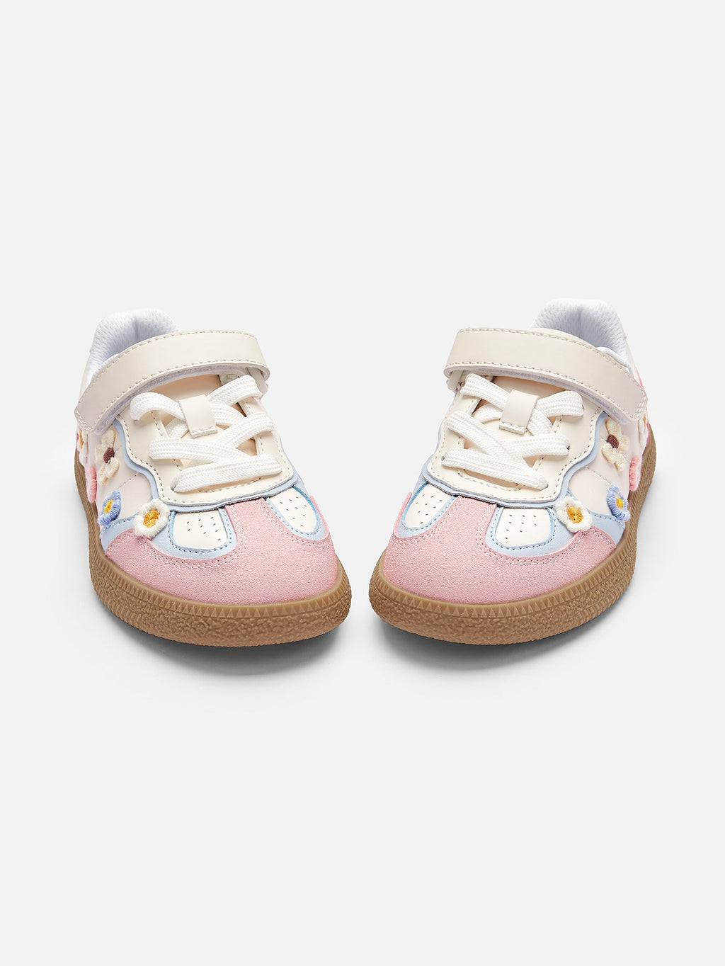 balabala Girl Kids Flowers Cute Sneakers