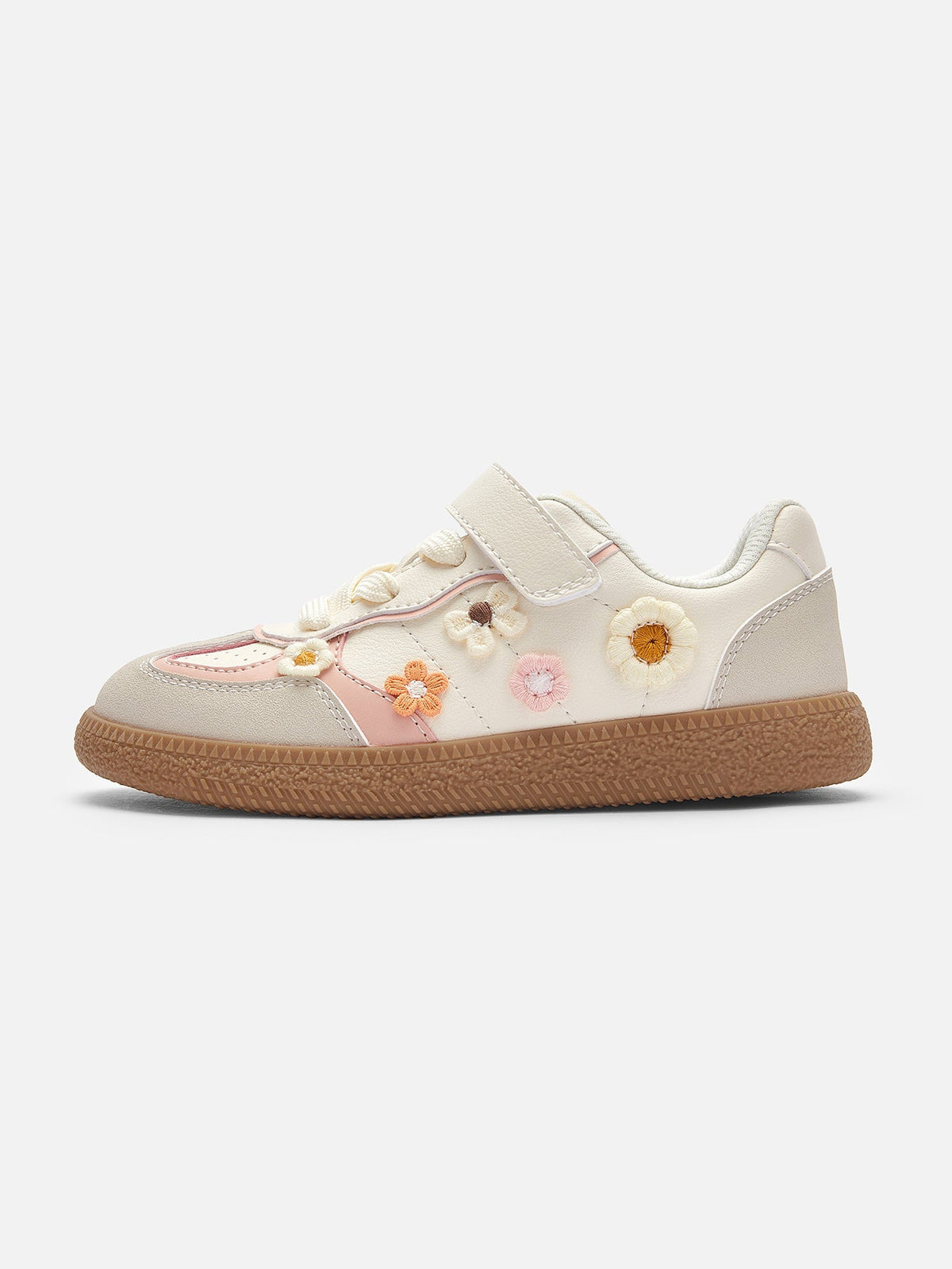 balabala Girl Kids Flowers Cute Sneakers