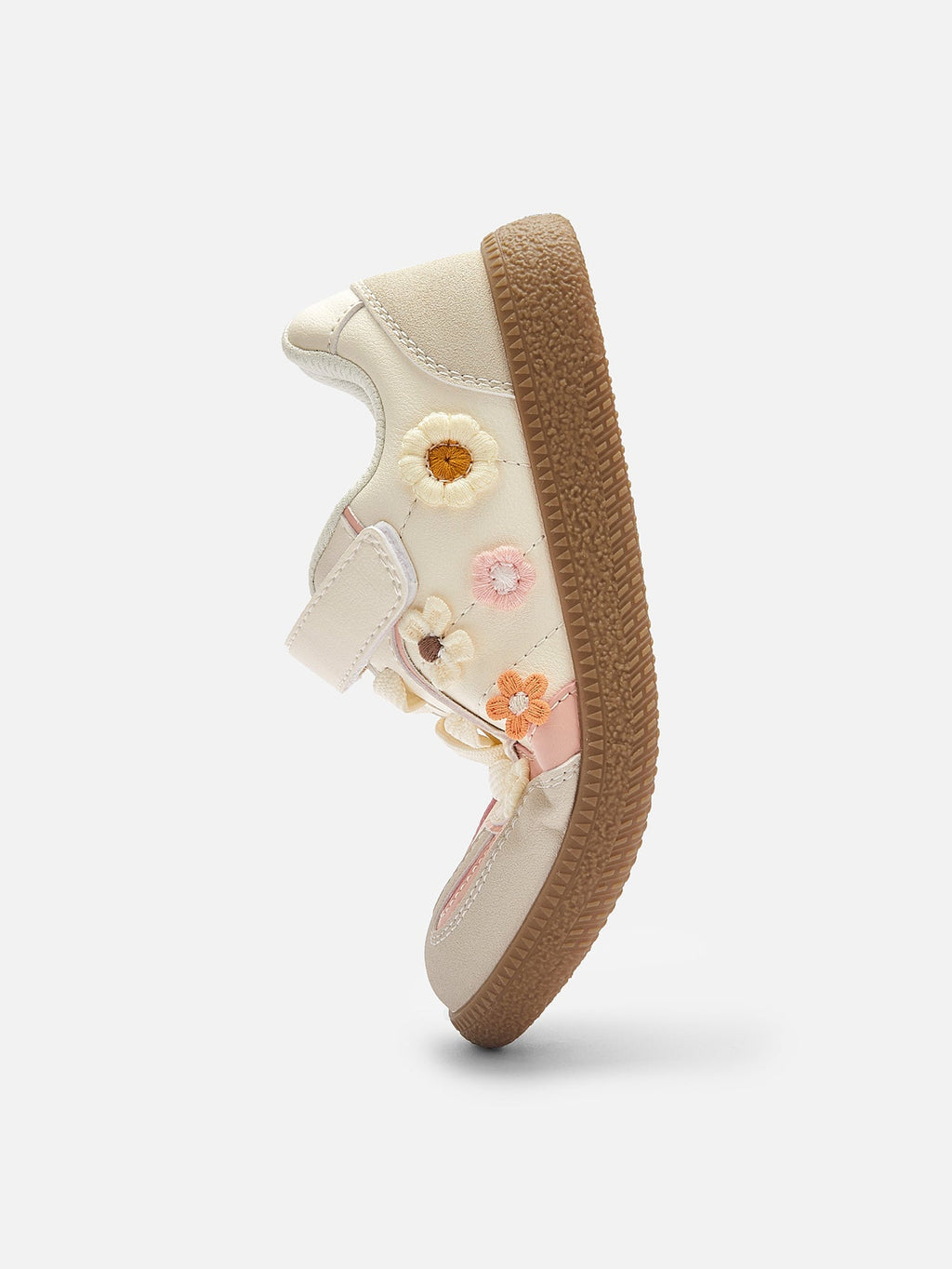balabala Girl Kids Flowers Cute Sneakers