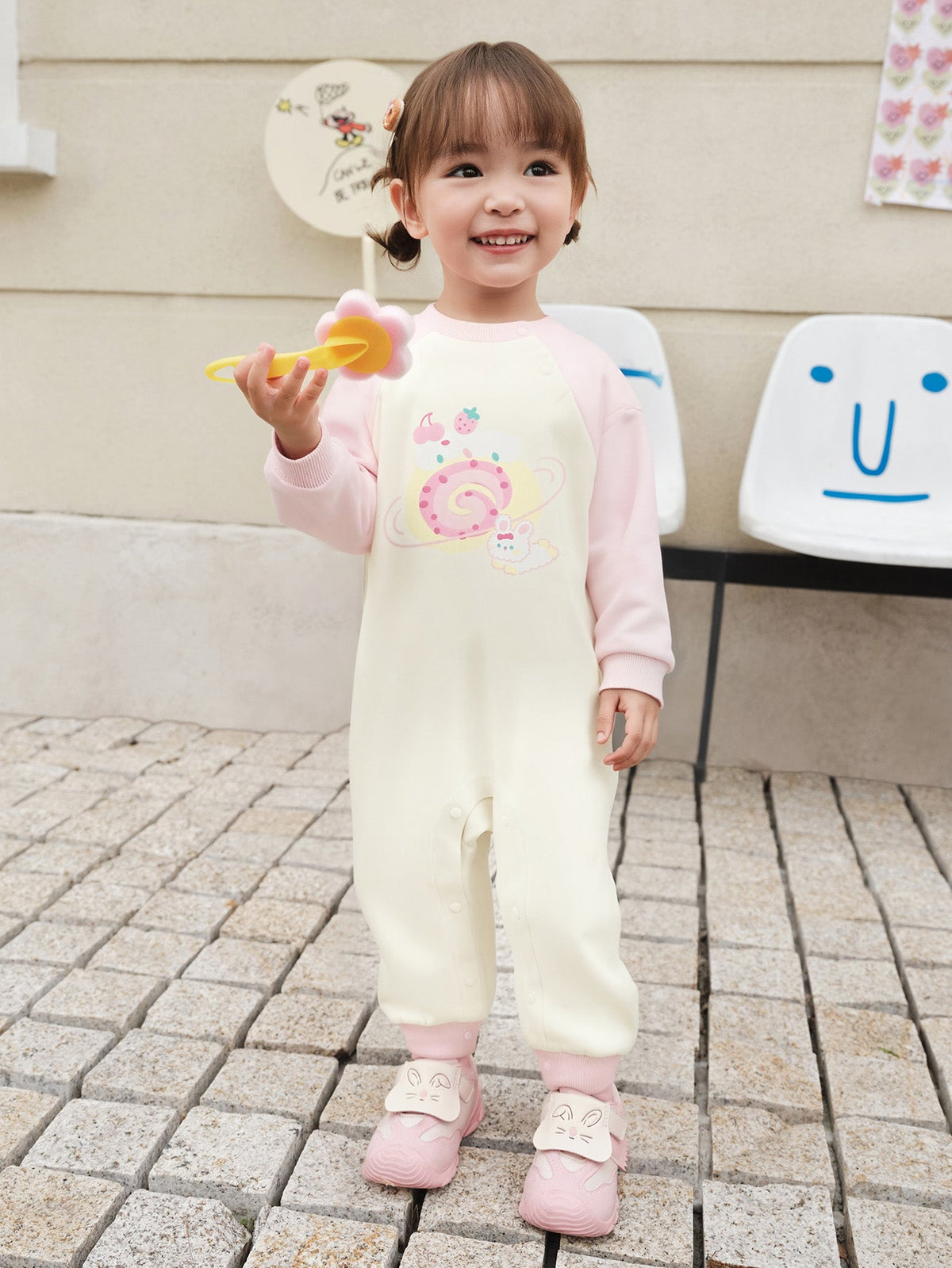 Balabala Baby Unisex Knitted Jumpsuit