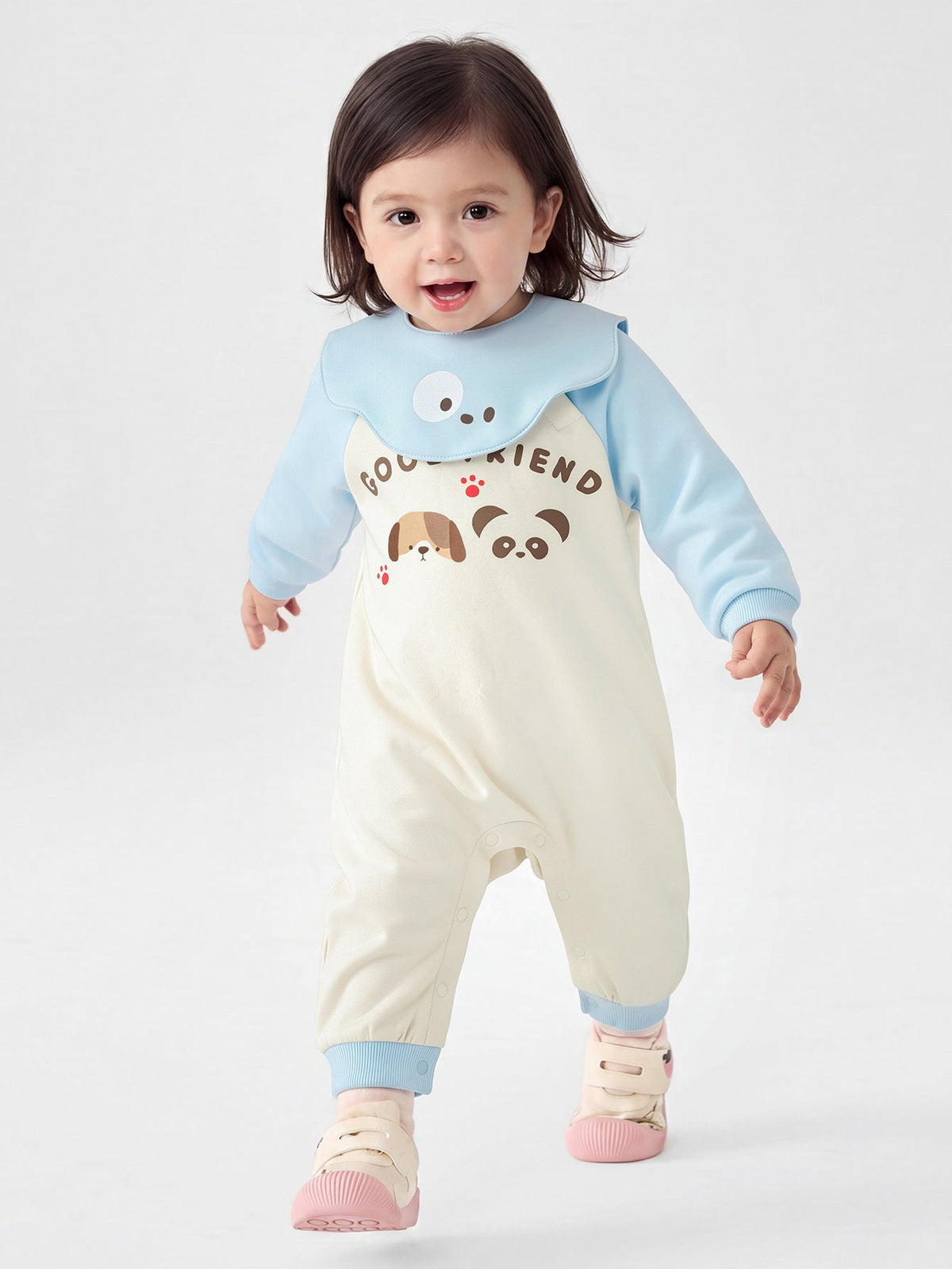 Balabala Baby Unisex Knitted Jumpsuit