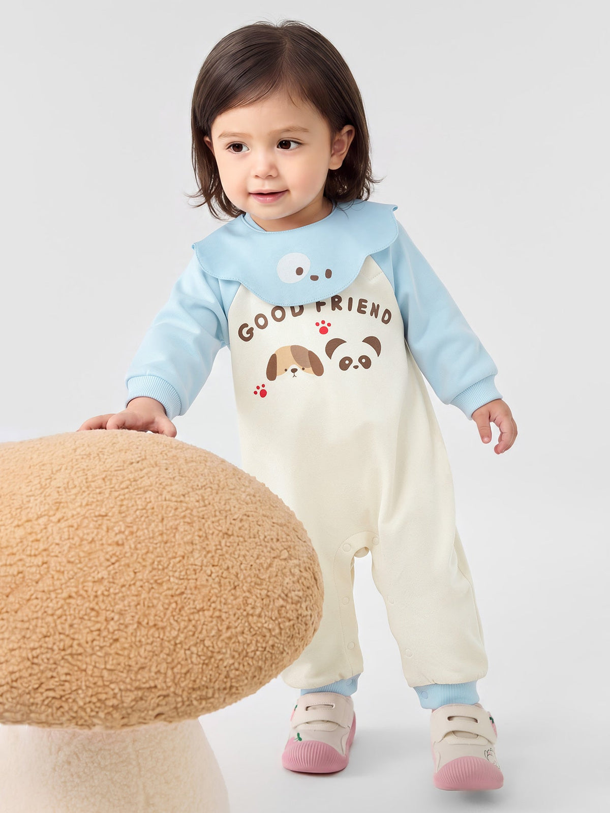Balabala Baby Unisex Knitted Jumpsuit