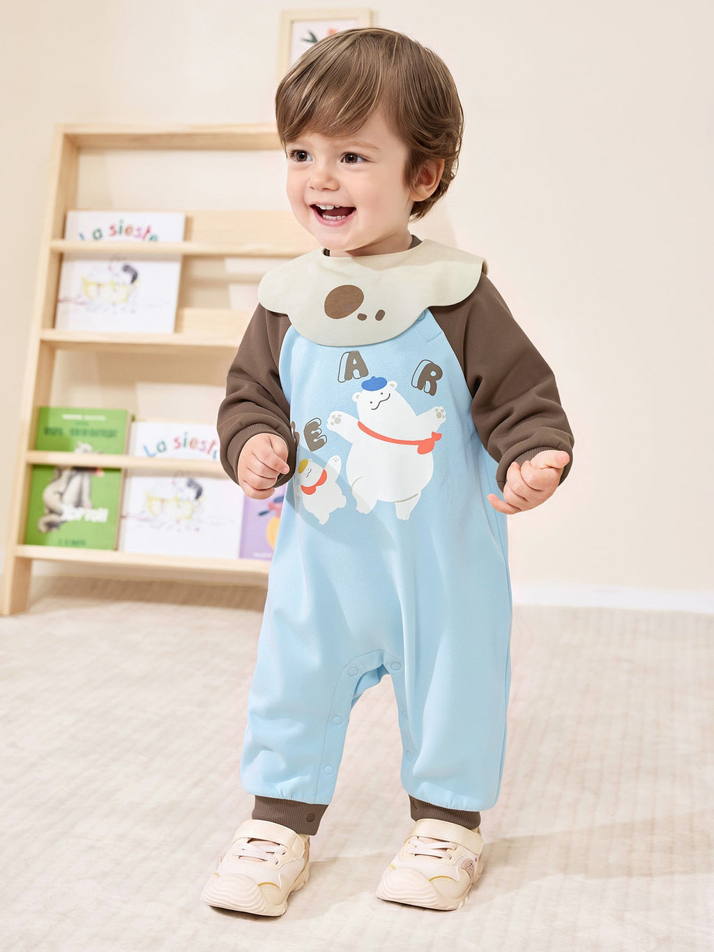 Balabala Baby Unisex Knitted Jumpsuit