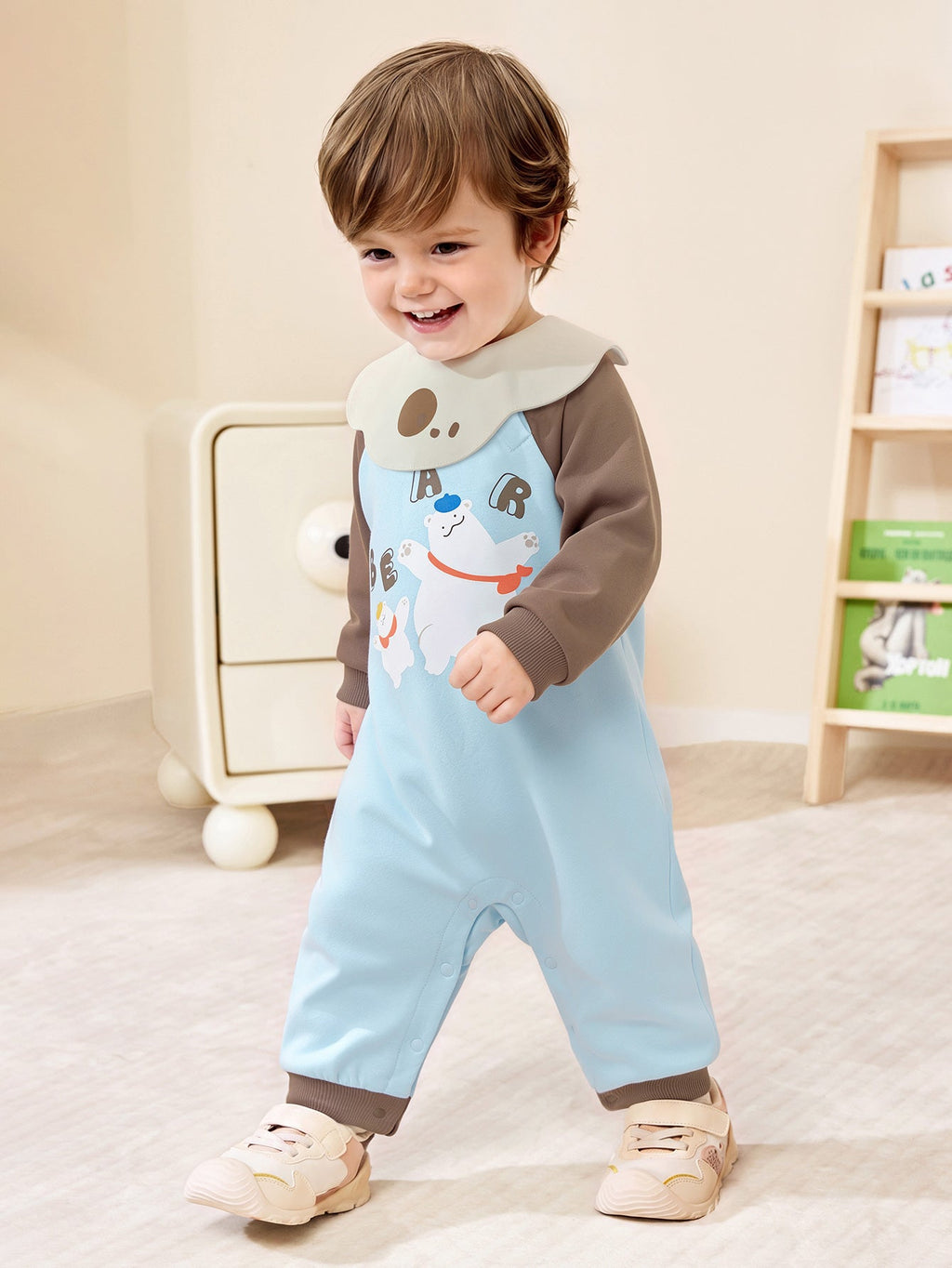 Balabala Baby Unisex Knitted Jumpsuit