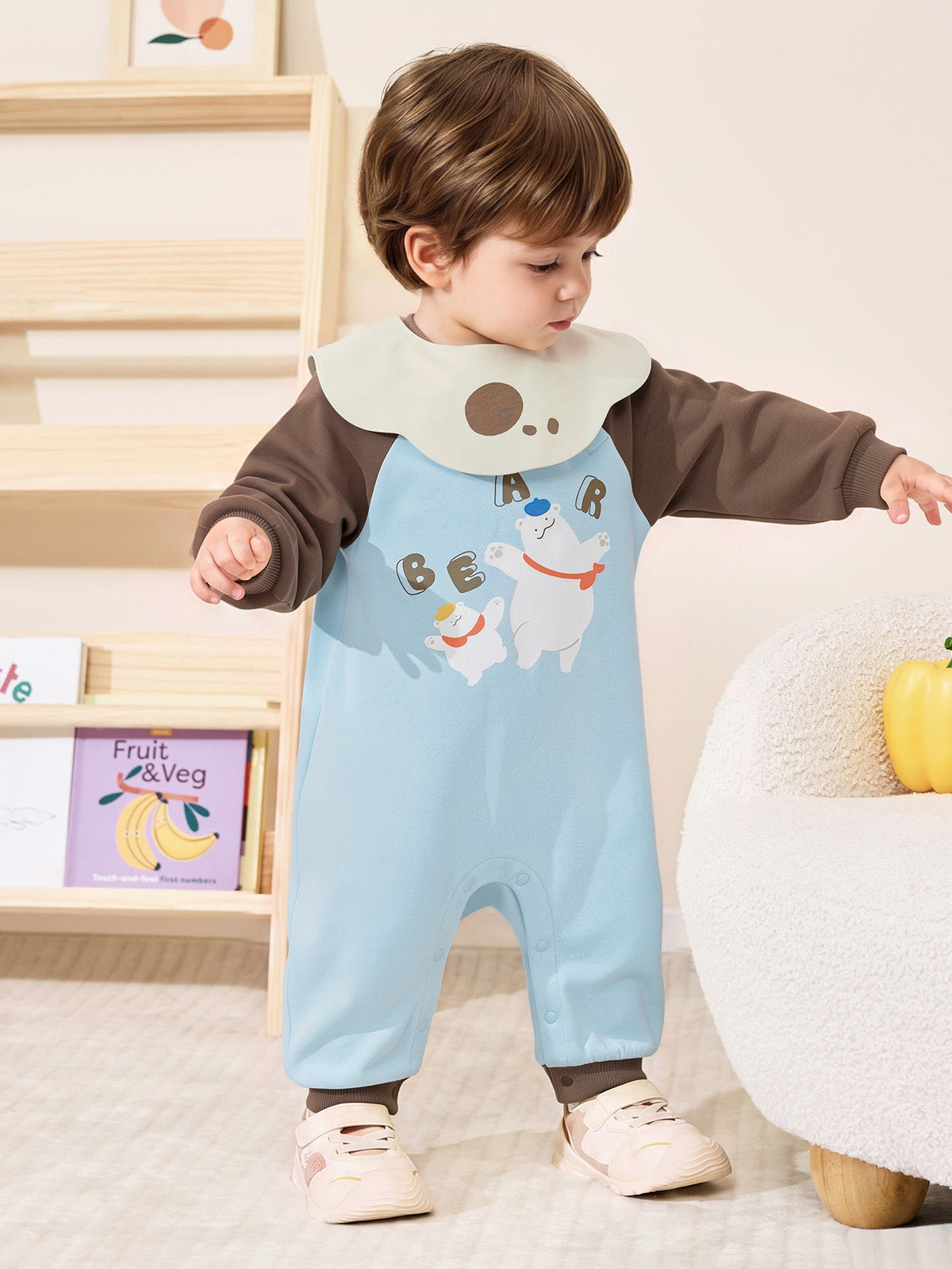 Balabala Baby Unisex Knitted Jumpsuit