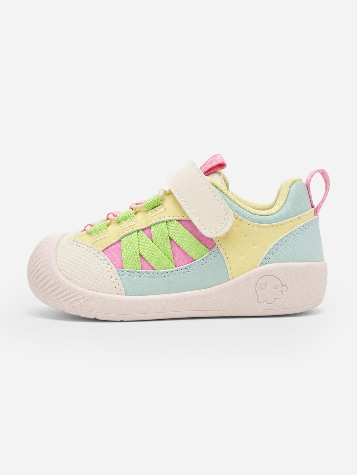 Balabala Baby Toddler Unisex Colorblock Closed-Toe Outdoor Pre-Walker
