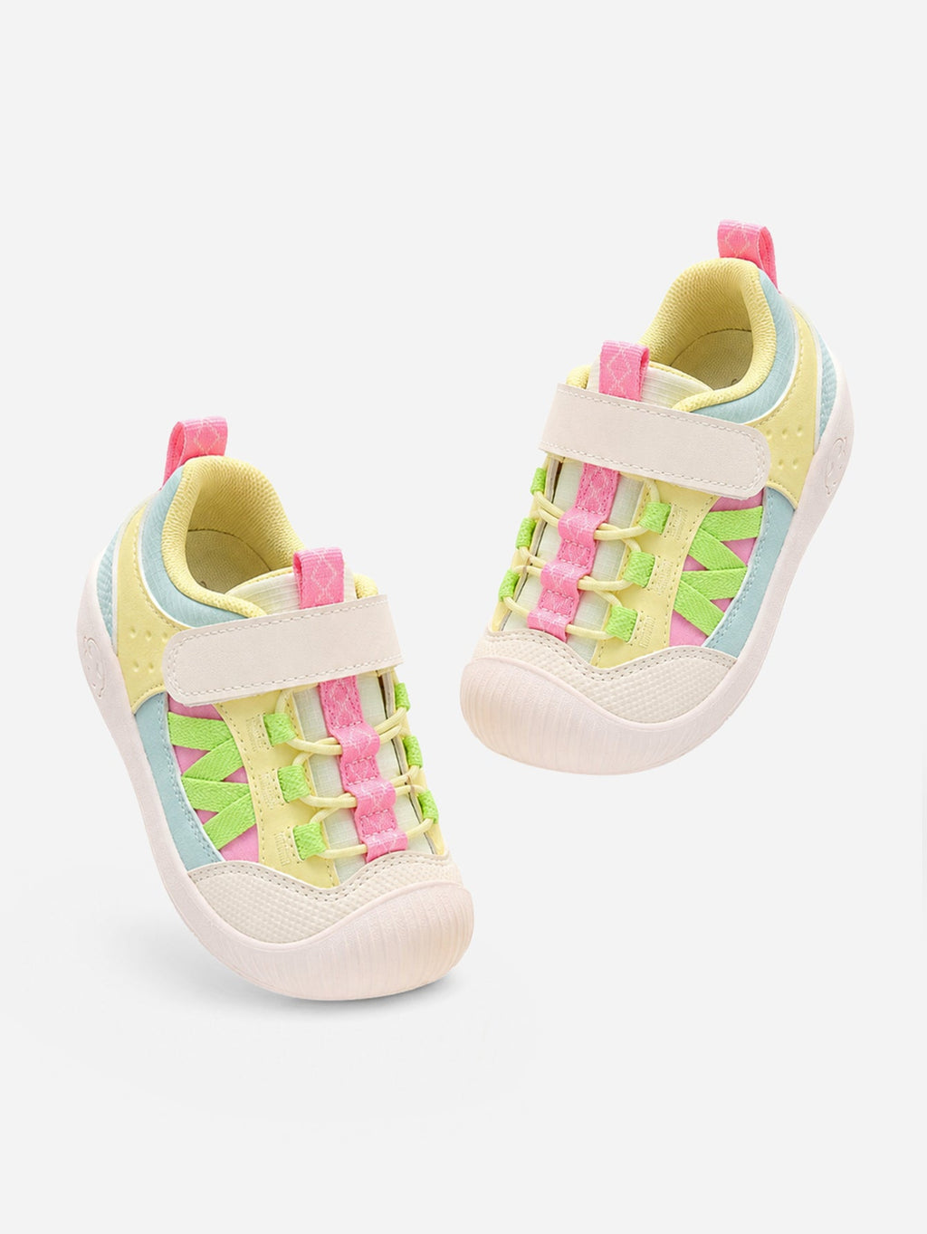 Balabala Baby Toddler Unisex Colorblock Closed-Toe Outdoor Pre-Walker