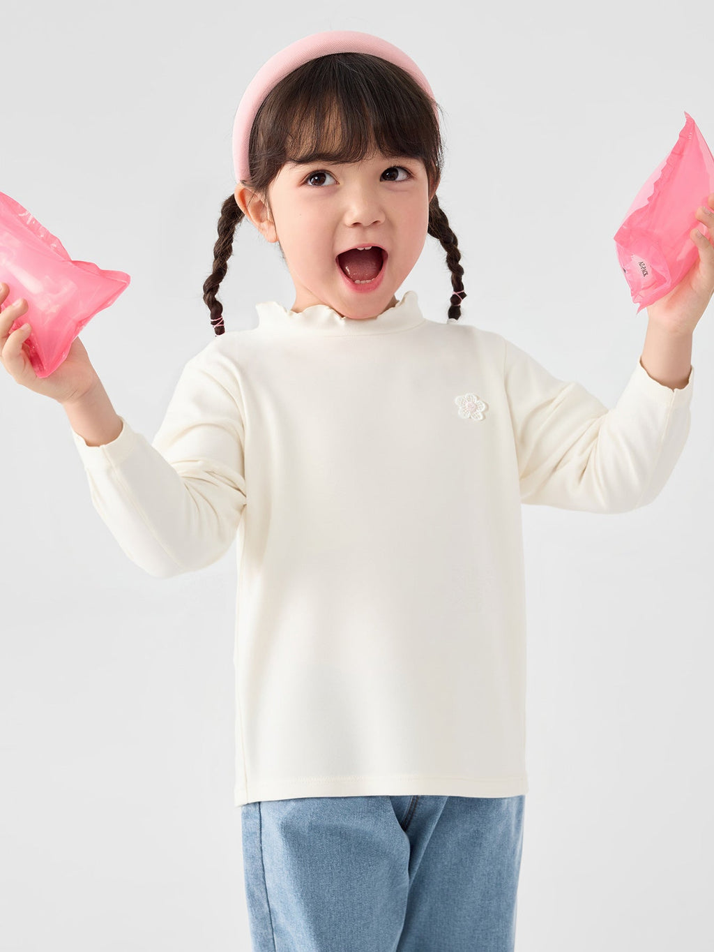 Balabala Girl Kids Long Sleeve T-Shirt