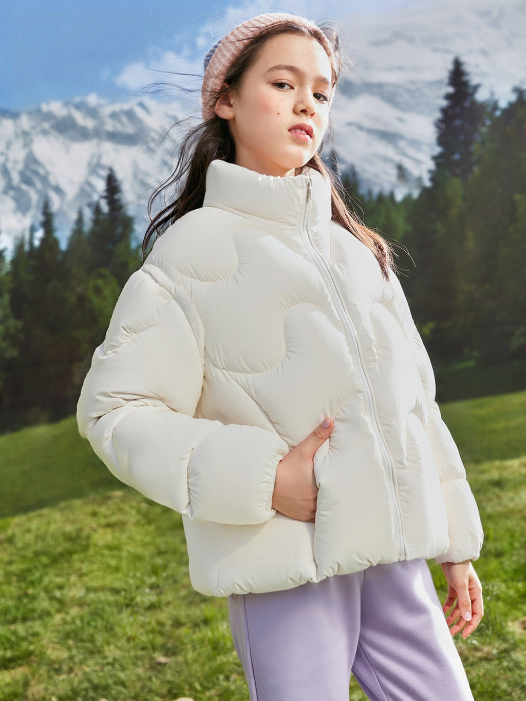 Balabala Girl Kids Down Jacket