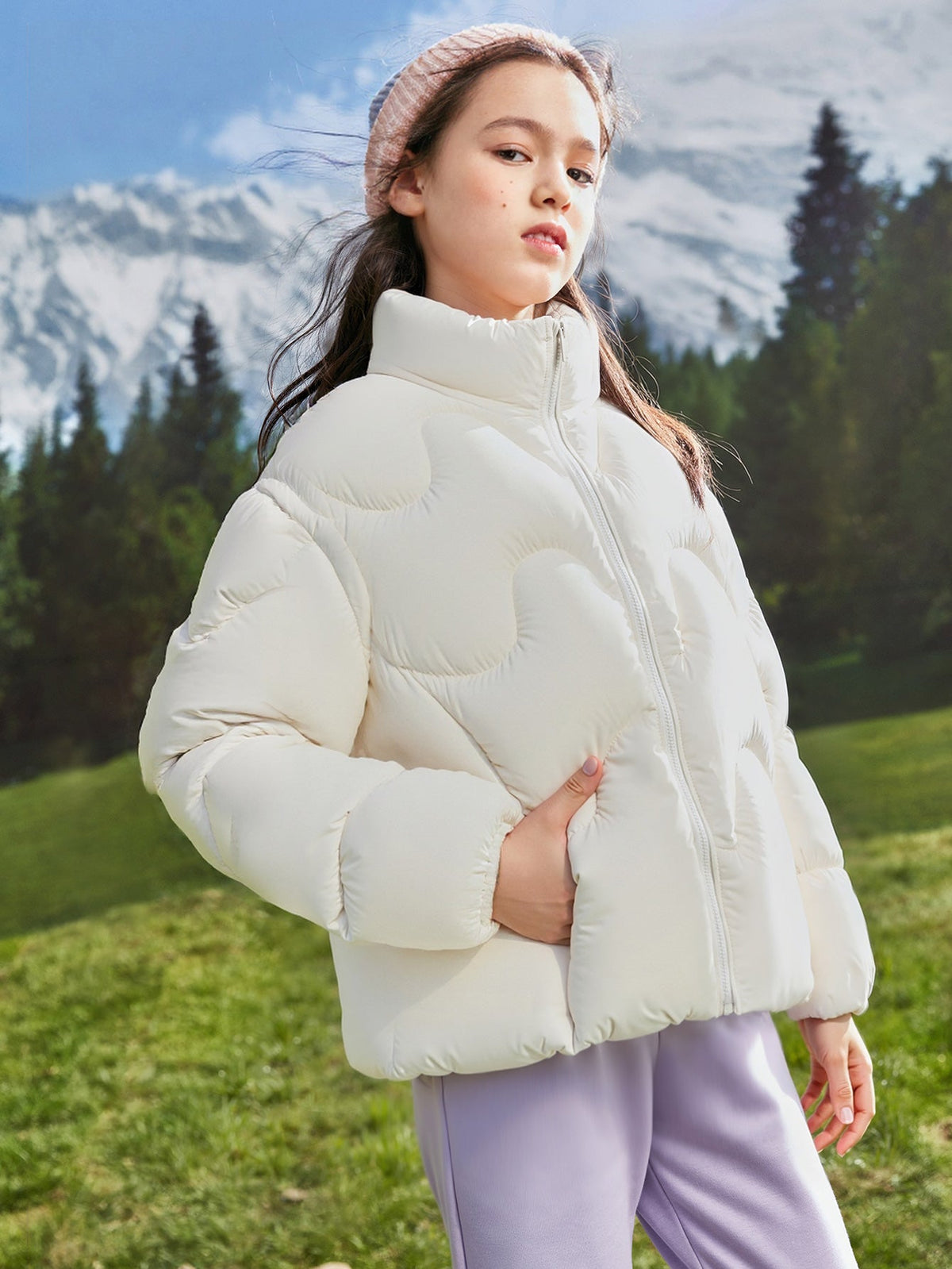 Balabala Girl Kids Down Jacket