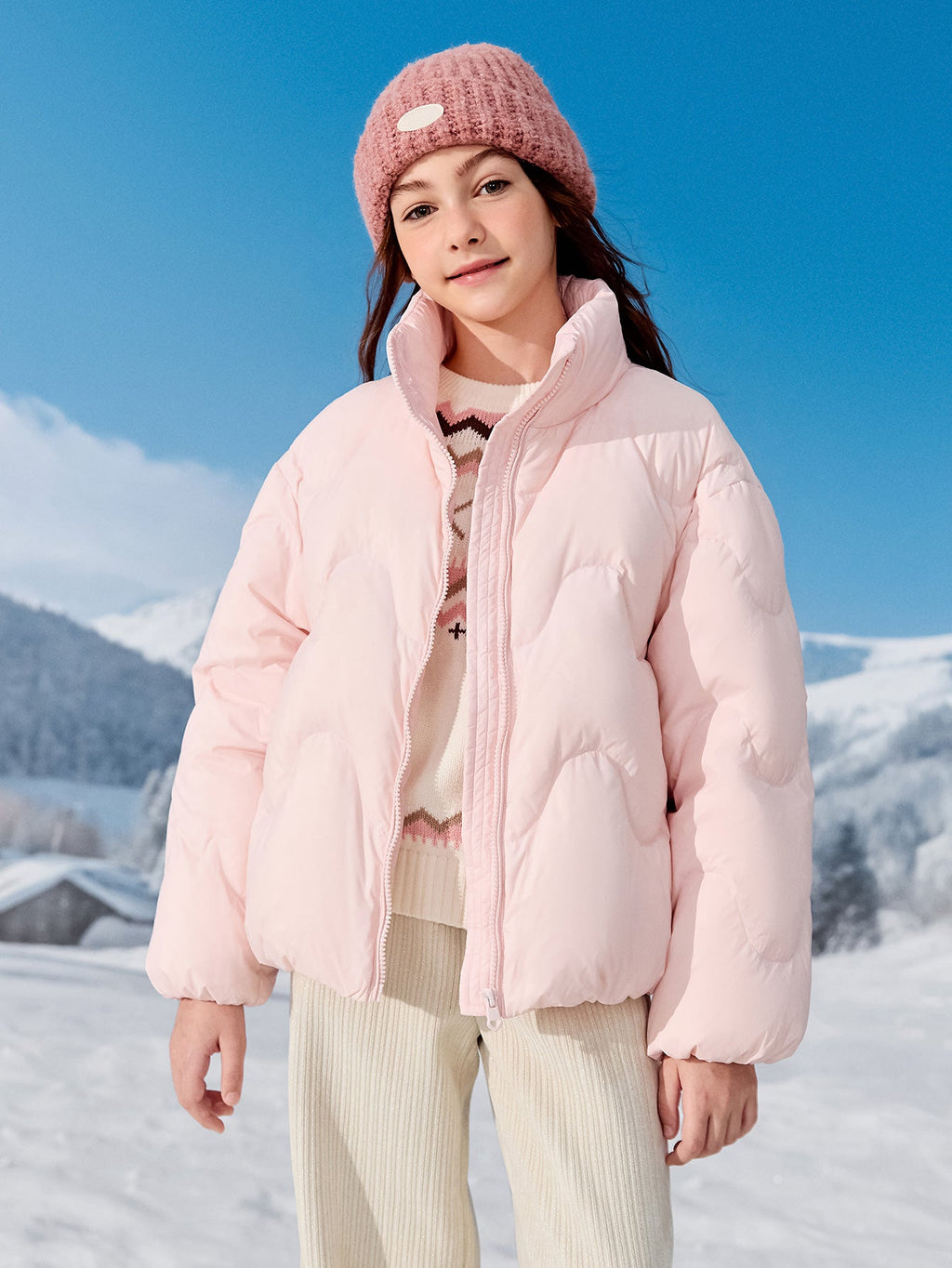 Balabala Girl Kids Down Jacket