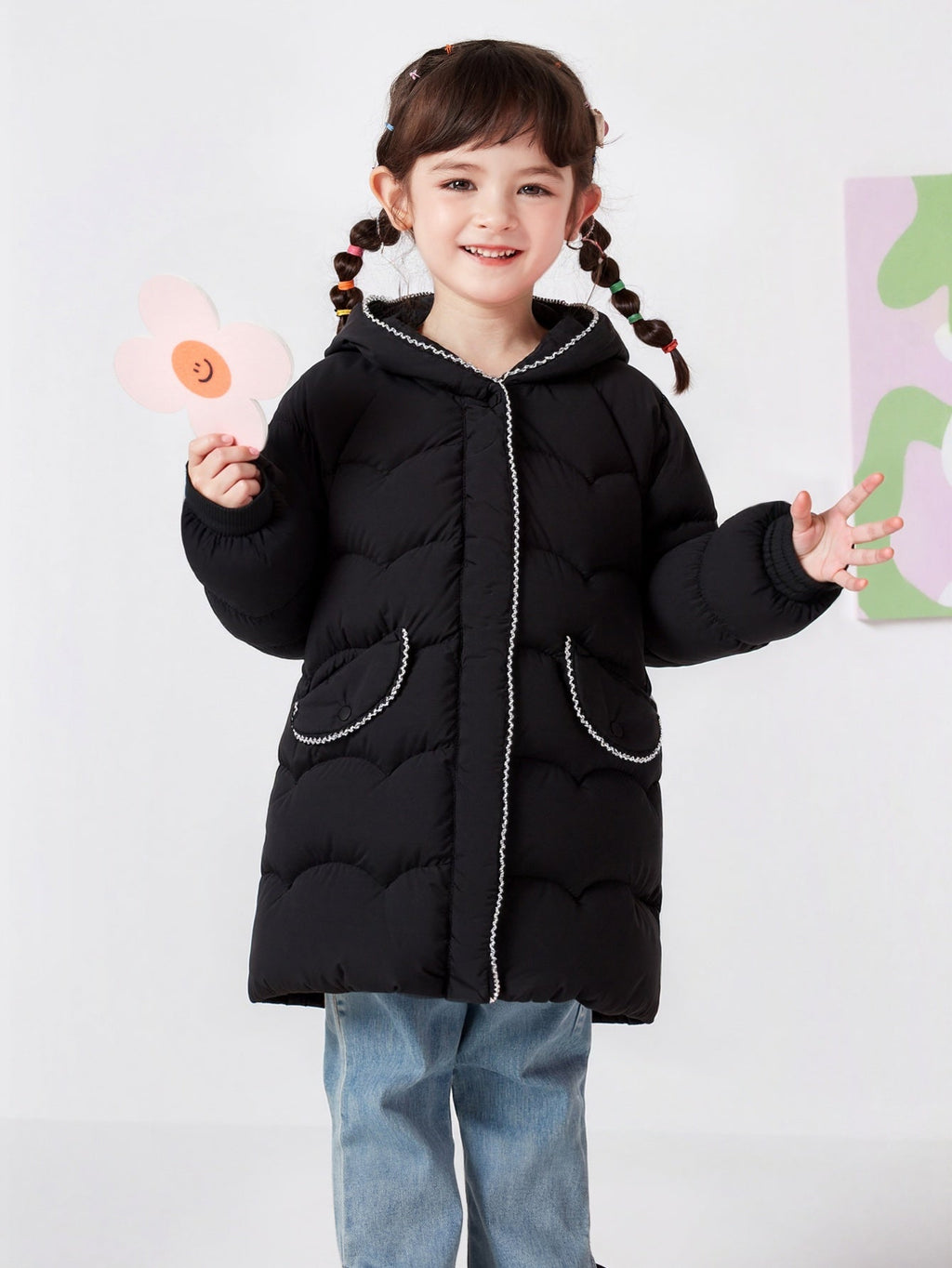 Balabala Girl Kids Down Jacket