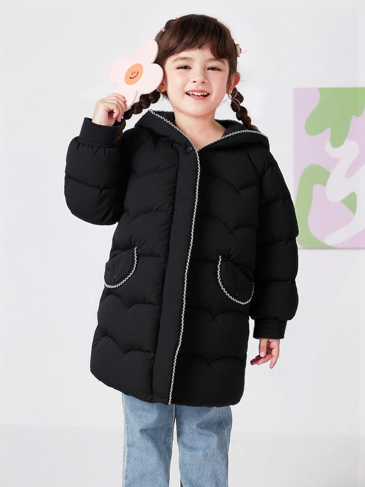 Balabala Girl Kids Down Jacket