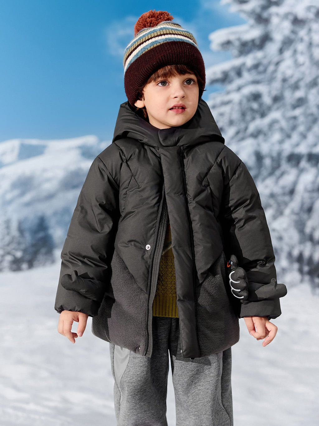 Balabala Boy Toddler Down Jacket