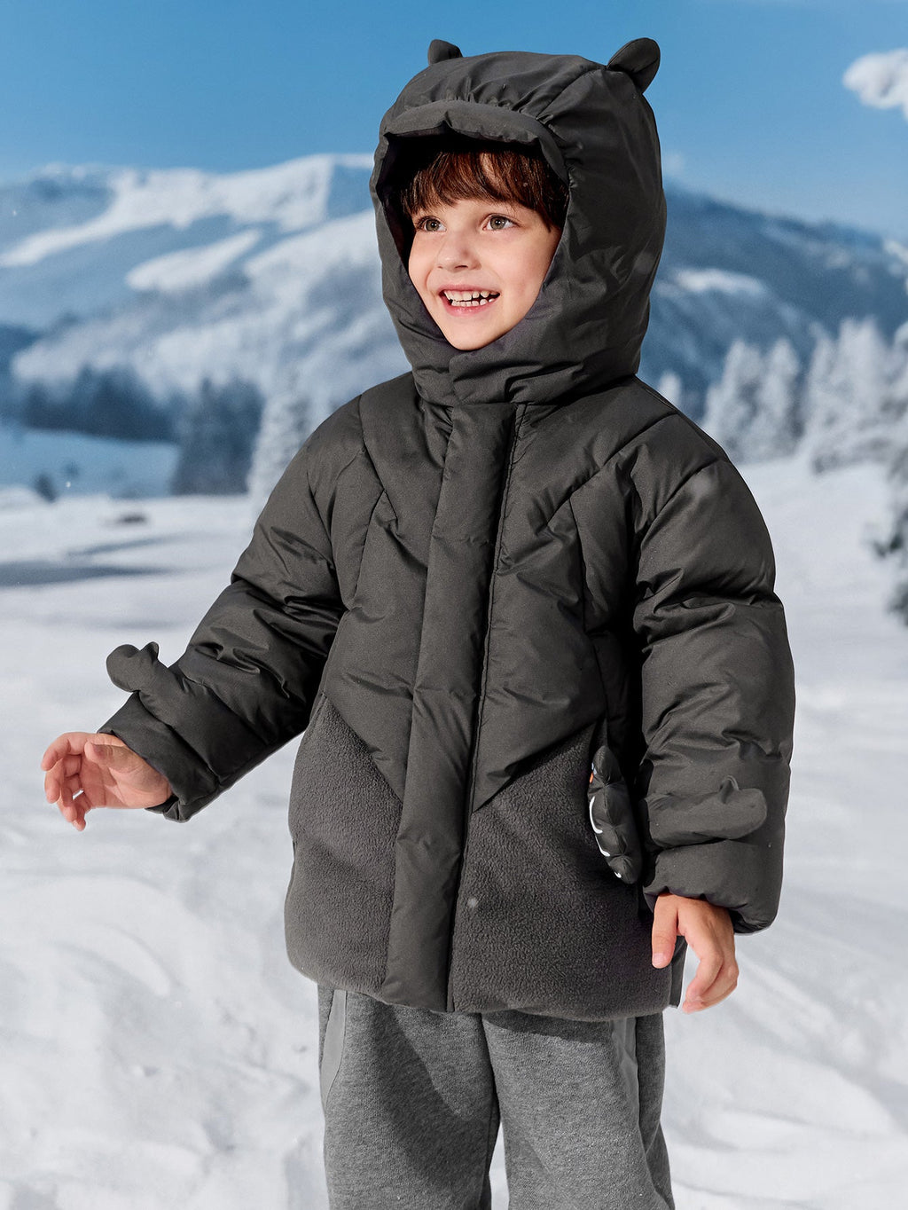 Balabala Boy Toddler Down Jacket