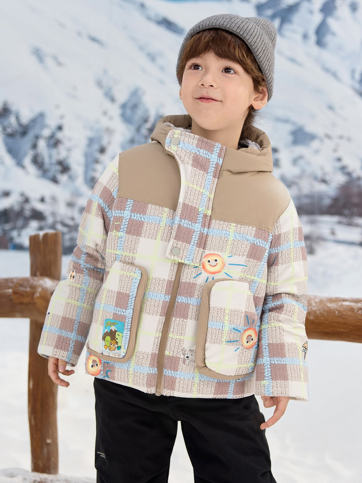 Balabala Boy Toddler Down Jacket