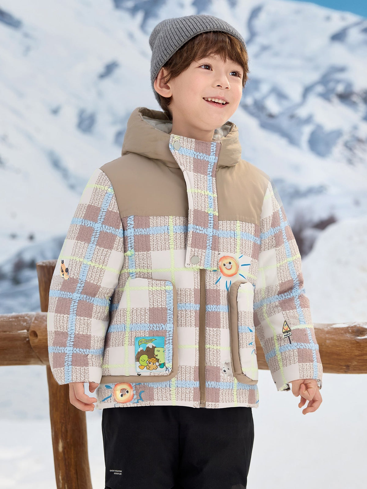 Balabala Boy Toddler Down Jacket