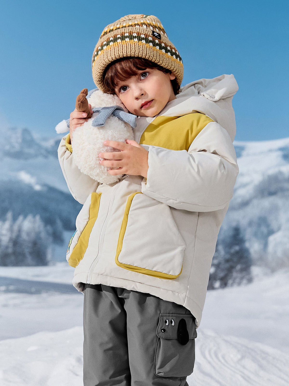 Balabala Boy Toddler Down Jacket