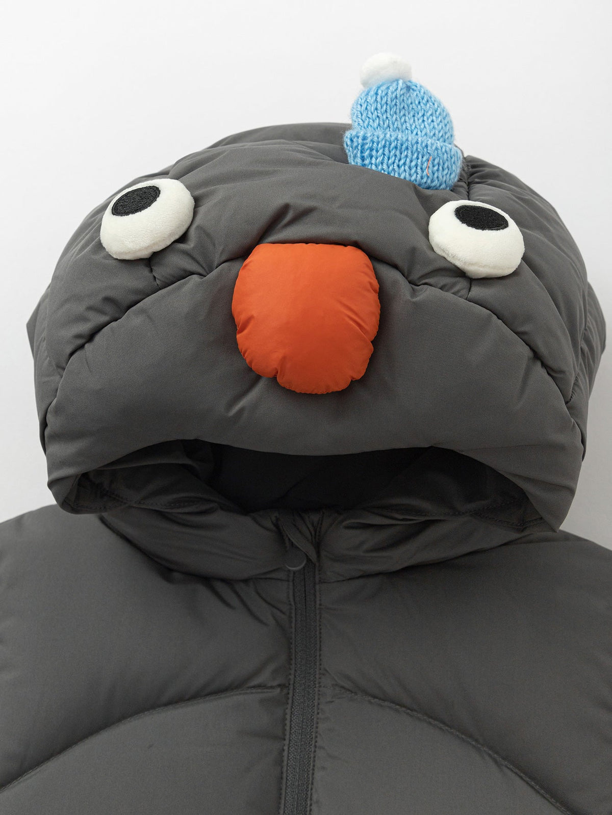 Adorable Animal-Themed Baby Toddler Down Jacket - 85% Feather Down, Warm for -5°C to 5°C, Cleanliness 700+ (Odor-Free)