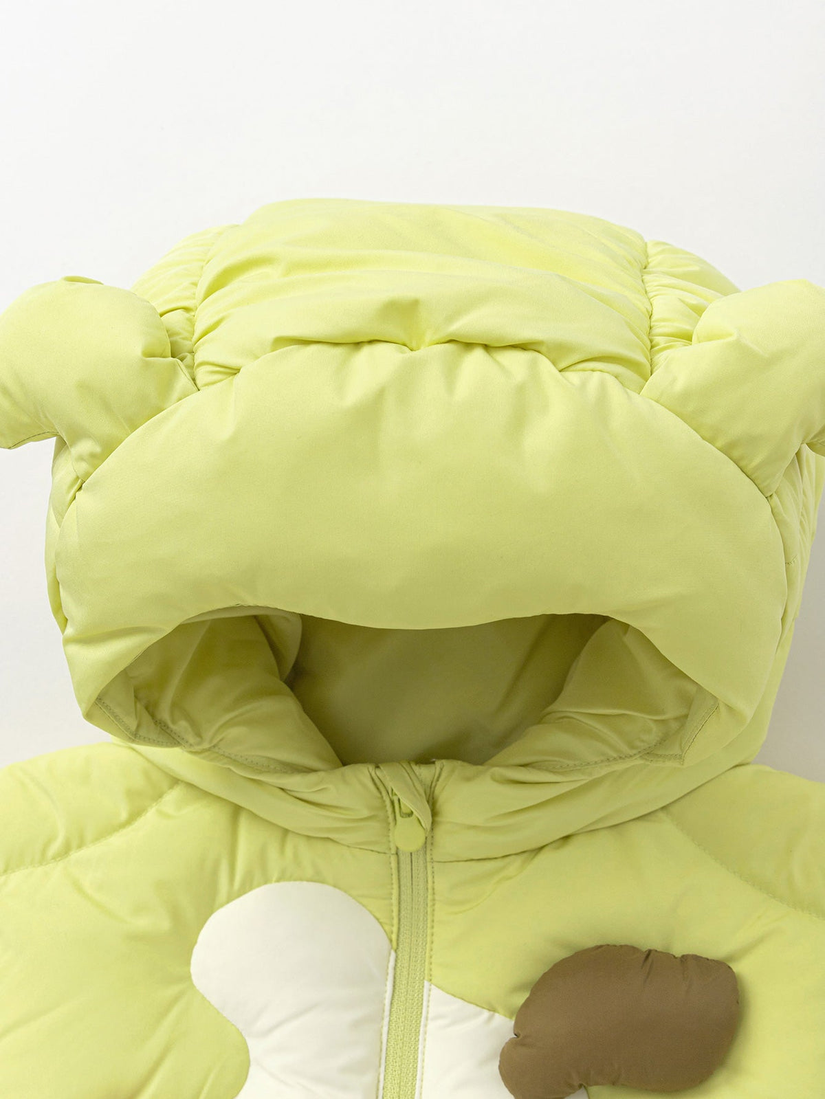 Adorable Animal-Themed Baby Toddler Down Jacket - 85% Feather Down, Warm for -5°C to 5°C, Cleanliness 700+ (Odor-Free)
