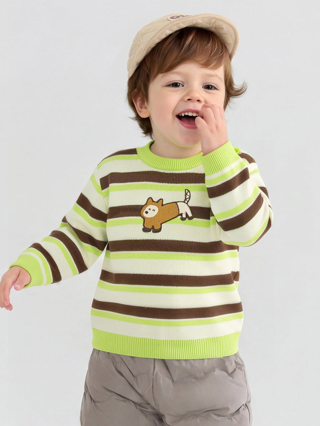 Balabala Baby Unisex Crew Neck Sweater