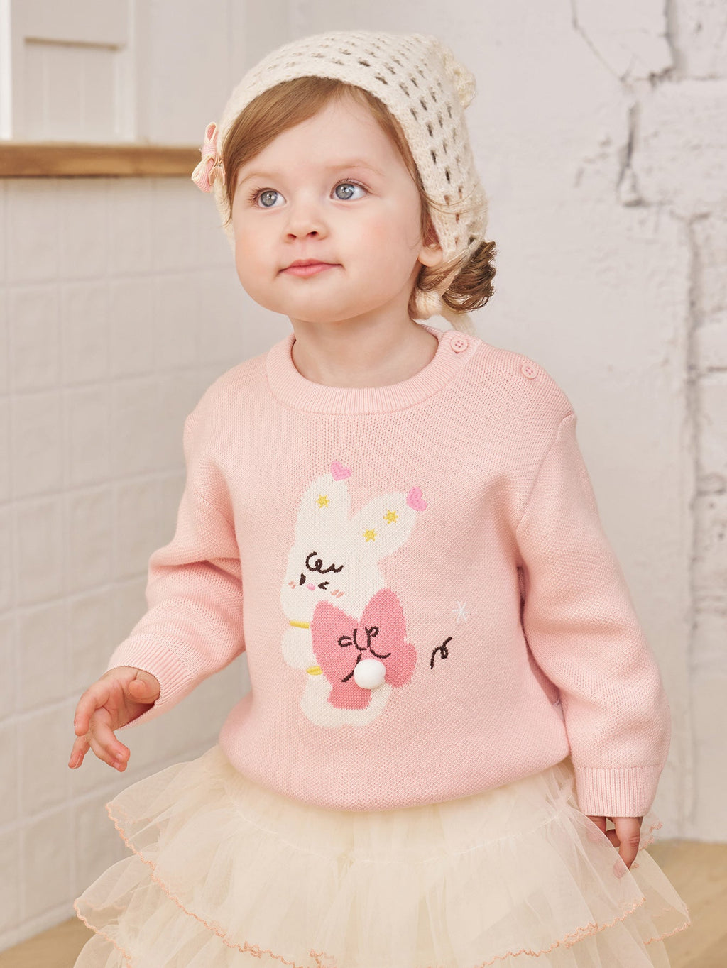 Balabala Baby Unisex Crew Neck Sweater