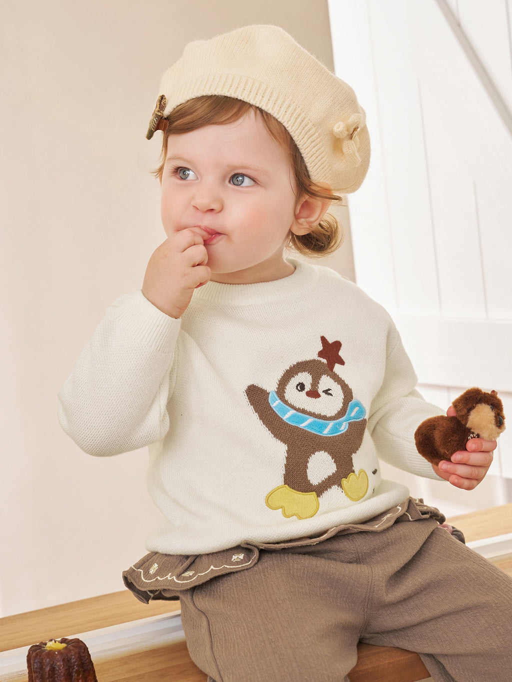 Balabala Baby Unisex Crew Neck Sweater