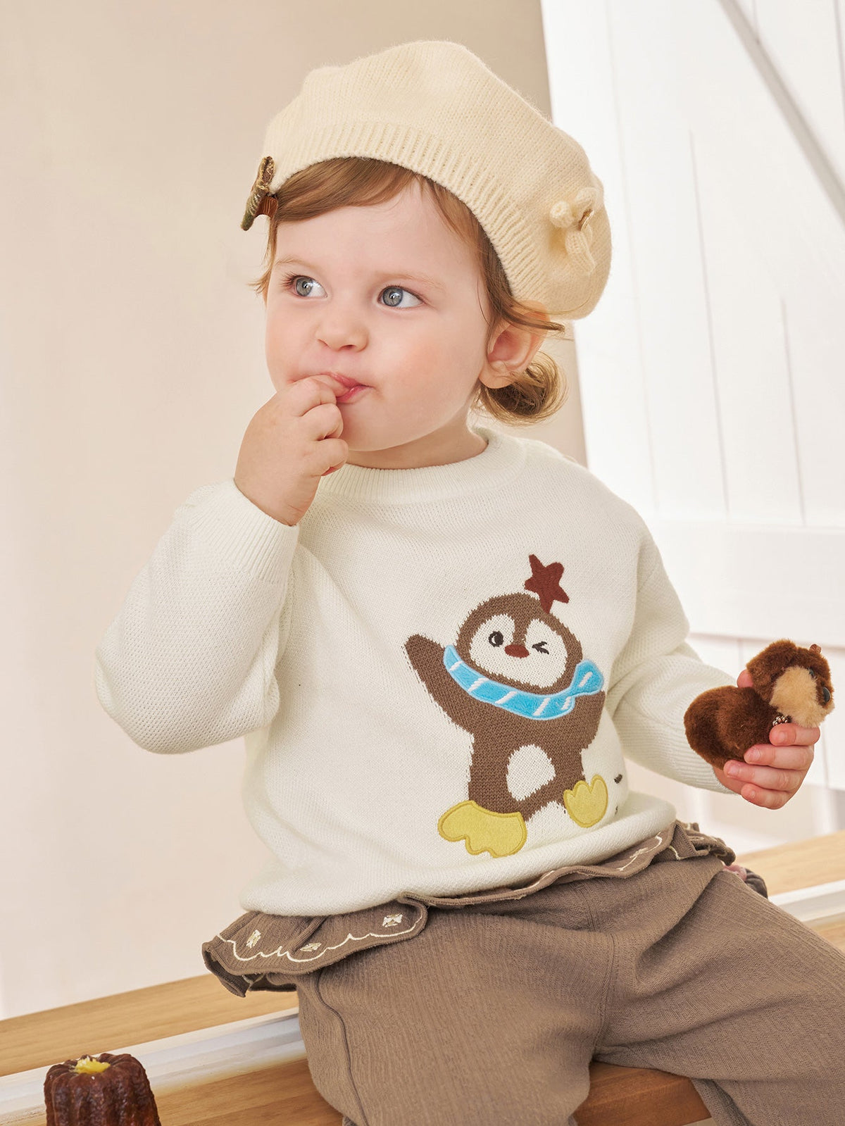 Balabala Baby Unisex Crew Neck Sweater