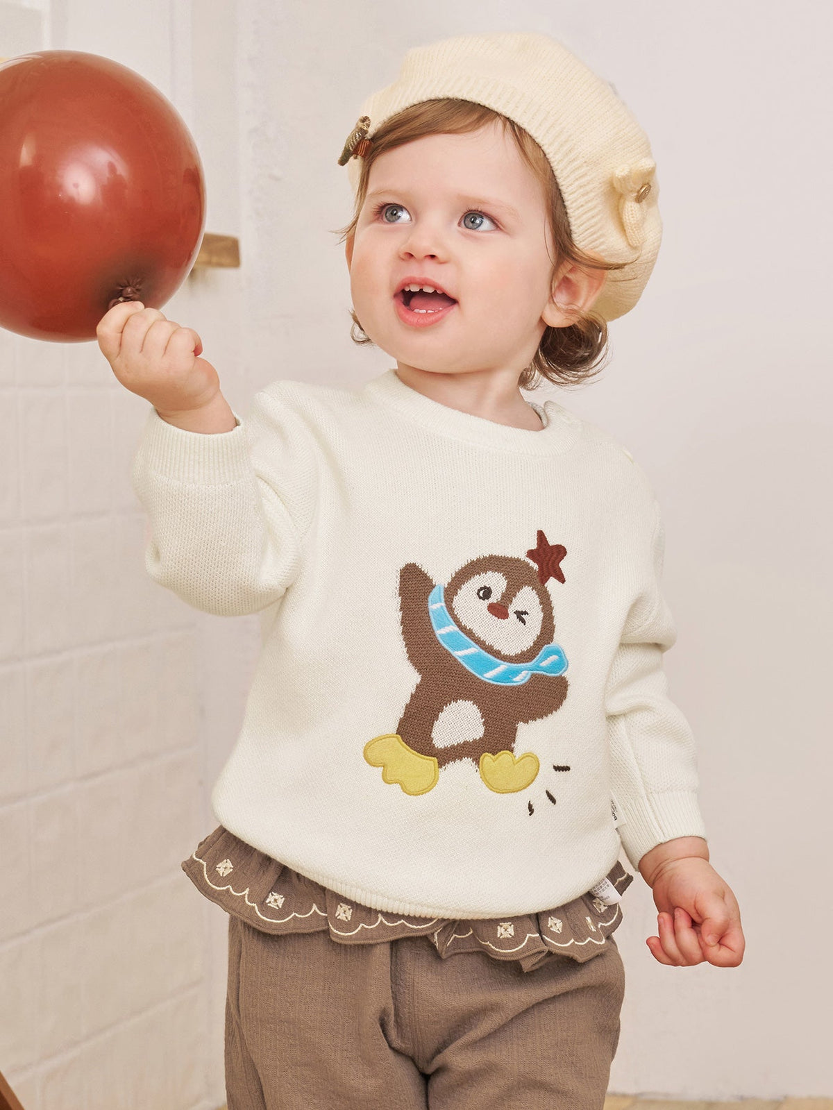 Balabala Baby Unisex Crew Neck Sweater