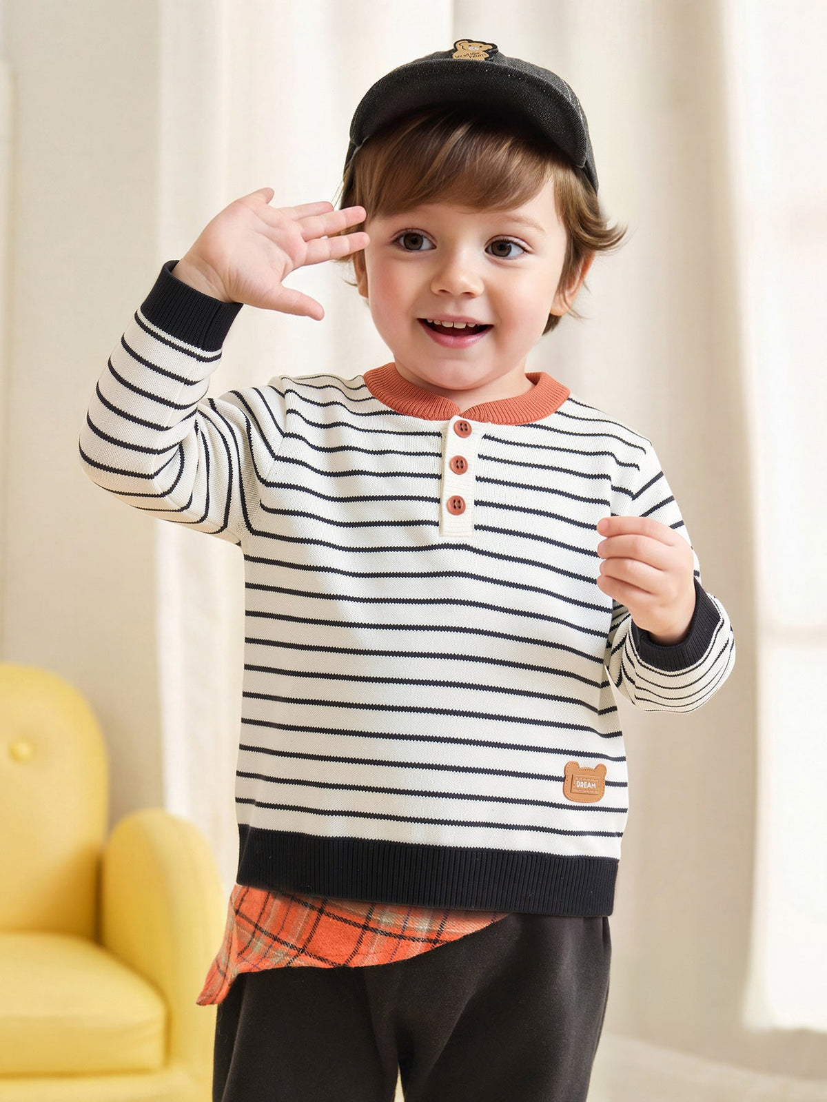 Balabala Baby Unisex Crew Neck Sweater