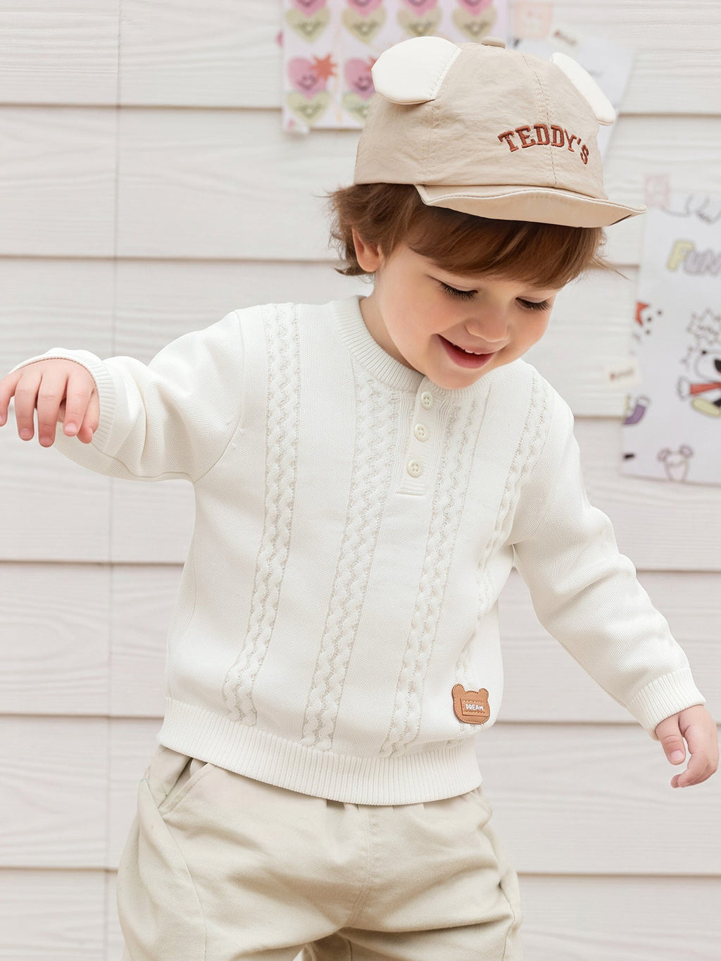 Balabala Baby Unisex Crew Neck Sweater