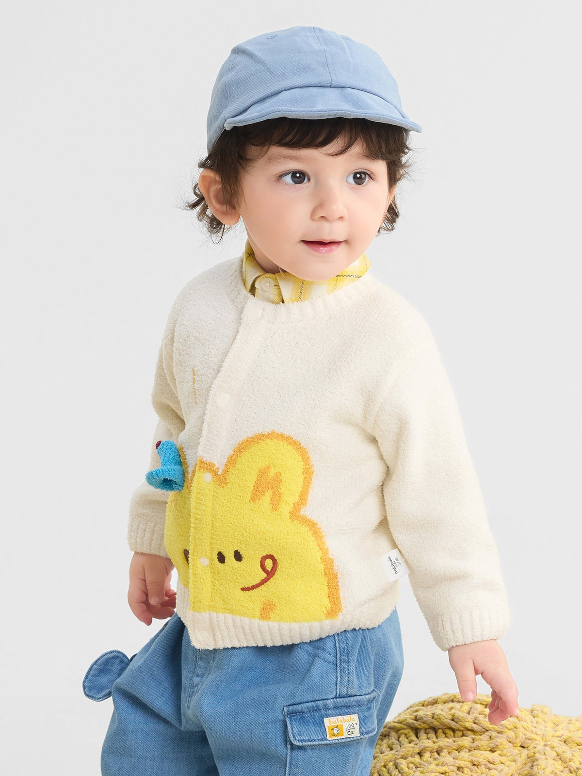 Balabala Baby Unisex Wool Cardigan